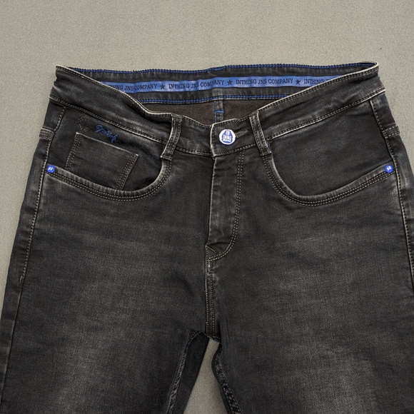 InThing Mens Custom Dark Wash Skinny Jeans Size 32 - Picture 9 of 15